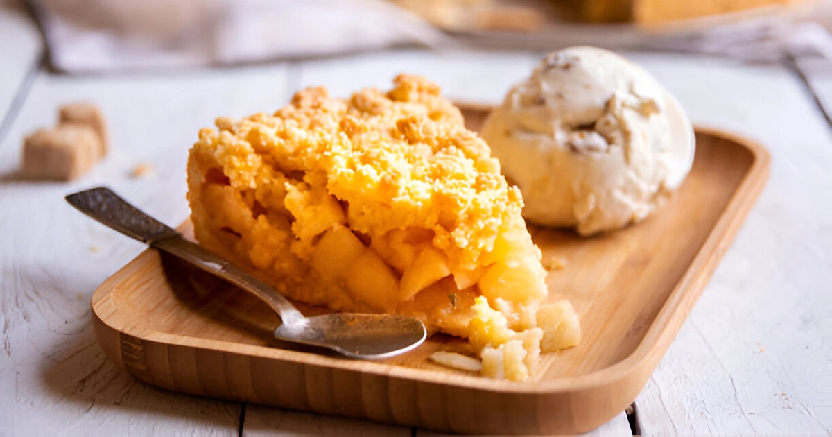 peach cobbler with cake mix