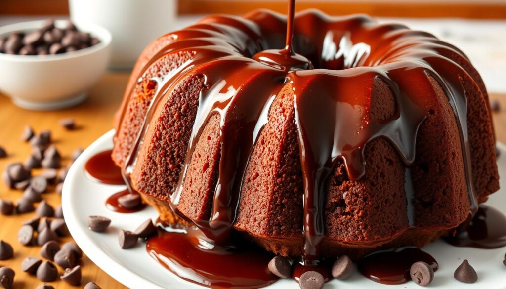 chocolate glaze