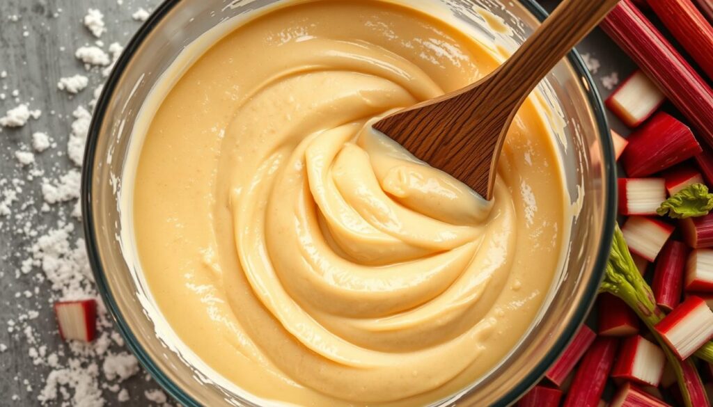 buttery cake batter